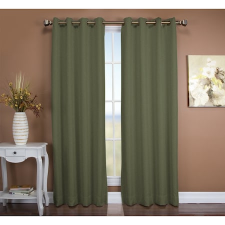 Tacoma Double Blackout Grommet Curtain Panel